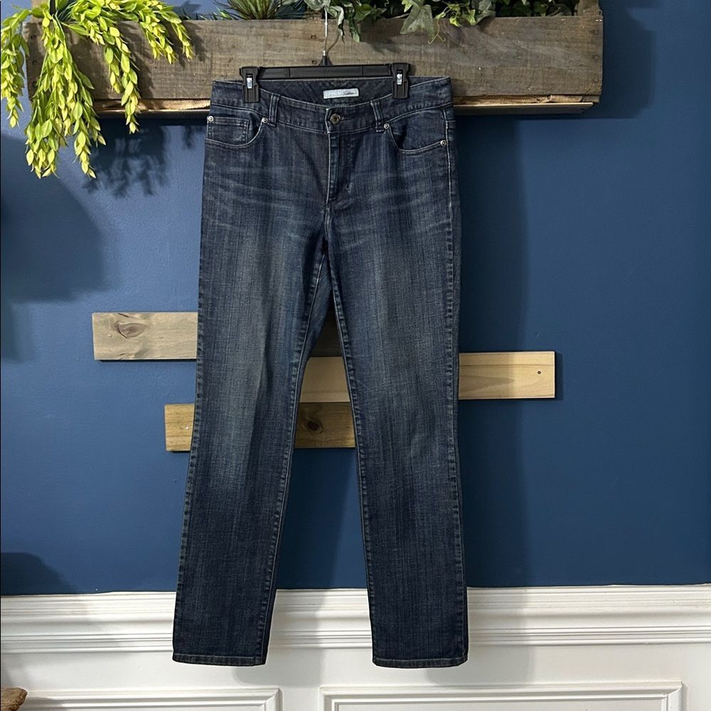Chico's Dark Blue Boot Cut Jeans